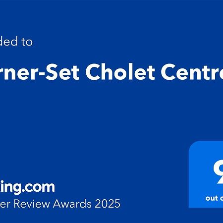 Corner-Set Cholet Centreアパートメント エクステリア 写真
